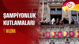 🔴 Belçika'daki şampiyonluk kutlamalarımızdan görüntüler