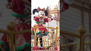 トイズ・ワンダラス・クリスマスのミニー&ミッキーと雪部分を抜粋で。2025新クリスマスパレードより。 #disneylandchristmas #ディズニーランド #ディズニー #shorts
