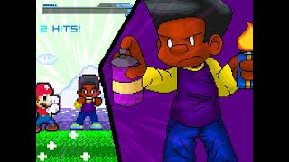 Mugen Darnell (Newgrounds) Vs Mario