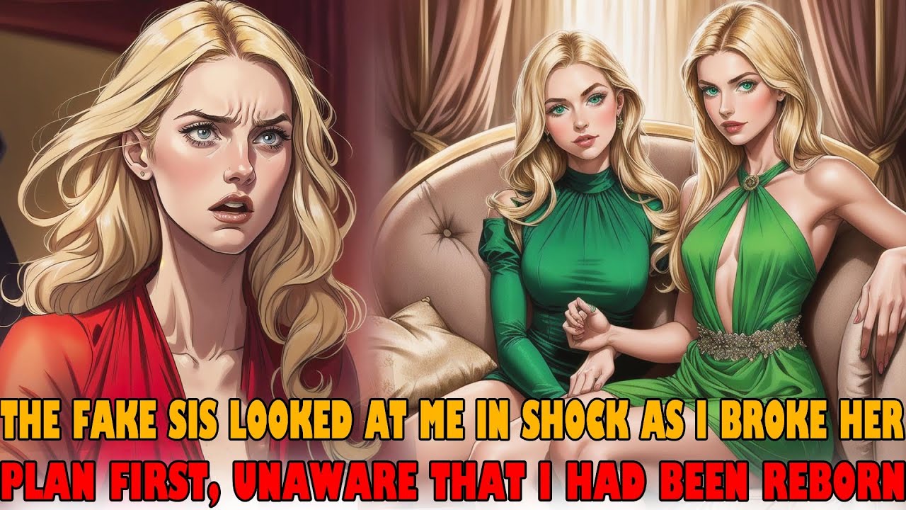 The fake sis looked at me in astonishment as I broke her plan first, unaware that I had been reborn