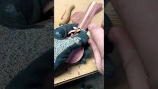 Sloyd action. Cedar spoon. #shorts #woodcarving #coffee #woodworking #diy #art #fun #woodart #tools