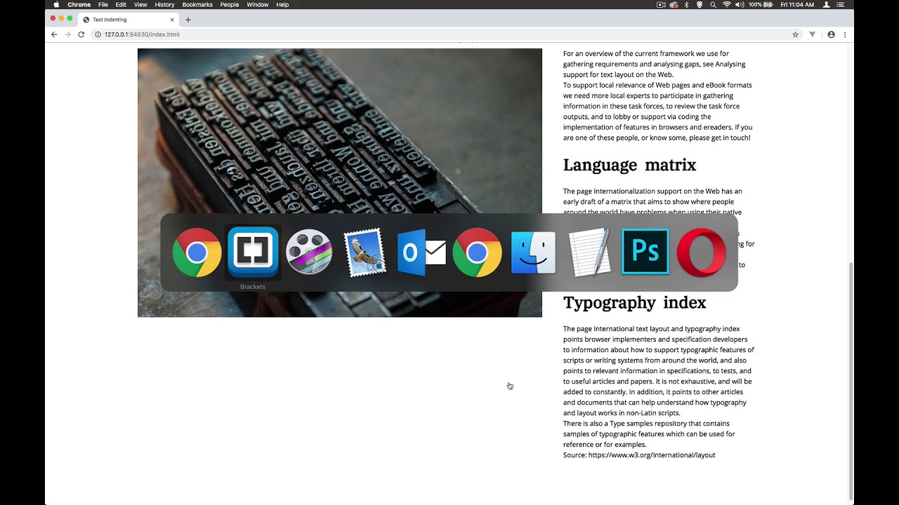 5 Line Indenting | Web Typography Guide - YouTube