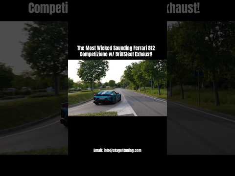 She really hits different… #stage4tuning #ferrari #812competizione #v12