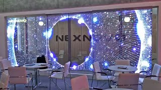 Nexnovo's Amazing Transparent Led Display Screens At ISE screenshot 3