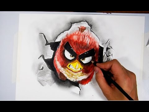 Cómo dibujar a Angry Birds - Drawing Angry Birds - thptnganamst.edu.vn