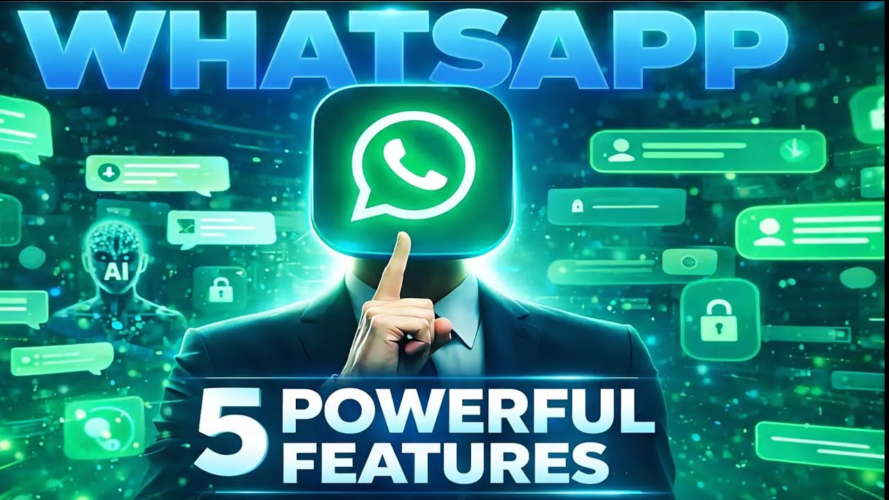 How to Use 5 Hidden WHATSAP FEATURES Like a Pro || WHATSAPP Futures Use Karne ka Tariqa √