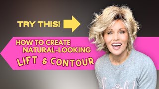 TRY THIS! HOW TO create NATURAL-LOOKING CONTOUR on BASIC CAP WIGS! | LEARN my SECRET! EASY PEASY!