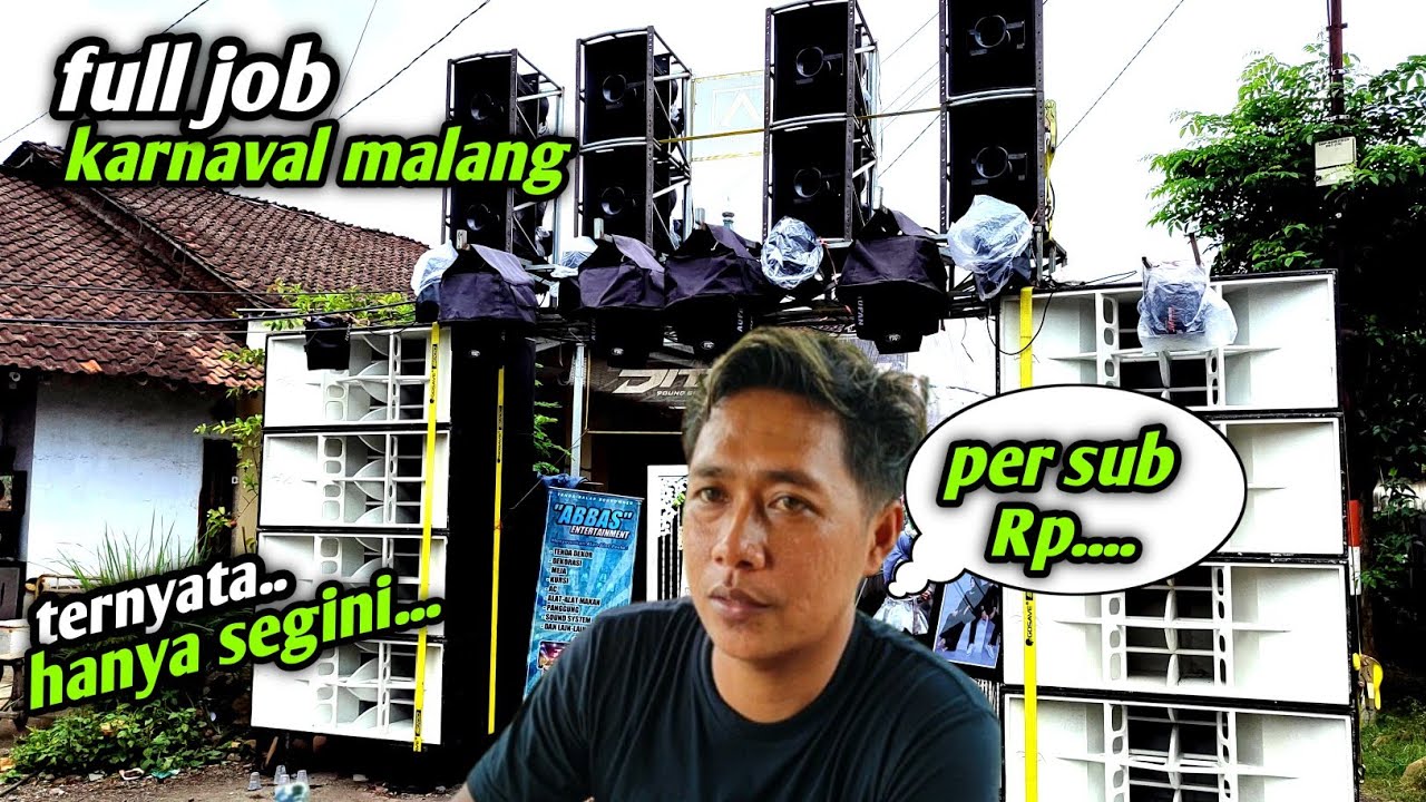 LARIS MANIS JOB KARNAVAL MALANG TERNYATA HARGANYA SEGINI AJA. Dita audio Bondowoso