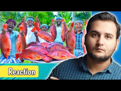 Red Snapper Fish | Big Fish Grill Recipe Cooking In Village | Fish Fry In Clay | Ancient Cooking