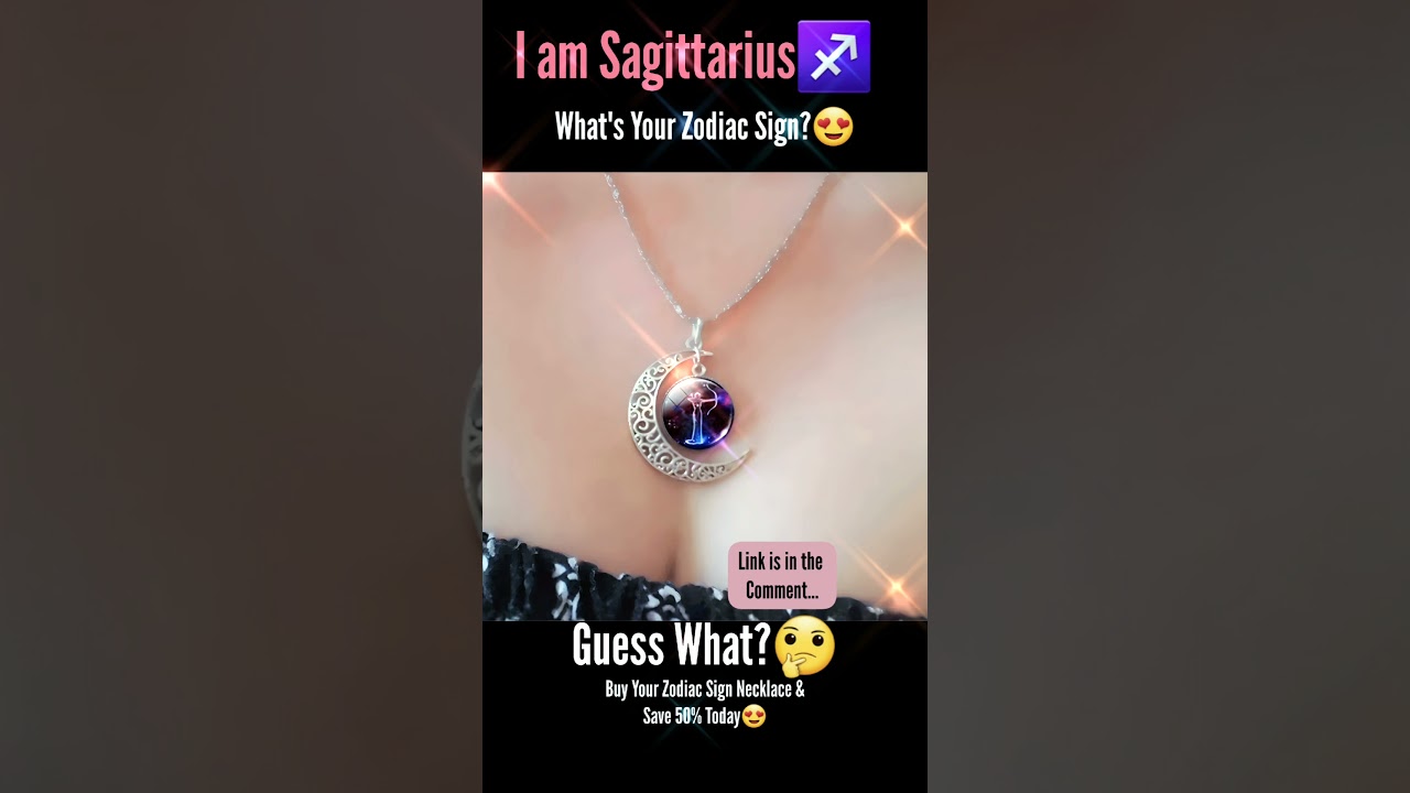 Beautiful Zodiac Sign Necklace😍 