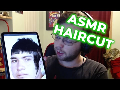 ASMR | Giving you a weird haircut (roleplay)