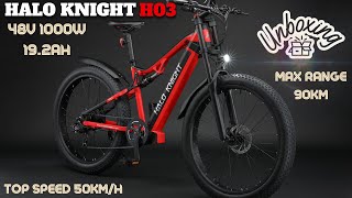 Unboxing Halo Knight H03 Electric Bicycle