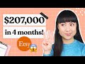 3 Steps to More Etsy Sales (HOW WE MADE $207K in 4 MONTHS ON ETSY)