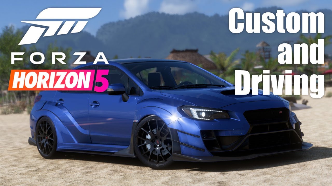 Subaru R3 【ForzaHorizon5】2019 SUBARU STI S209をドライブ【MOZA R3】 - YouTube