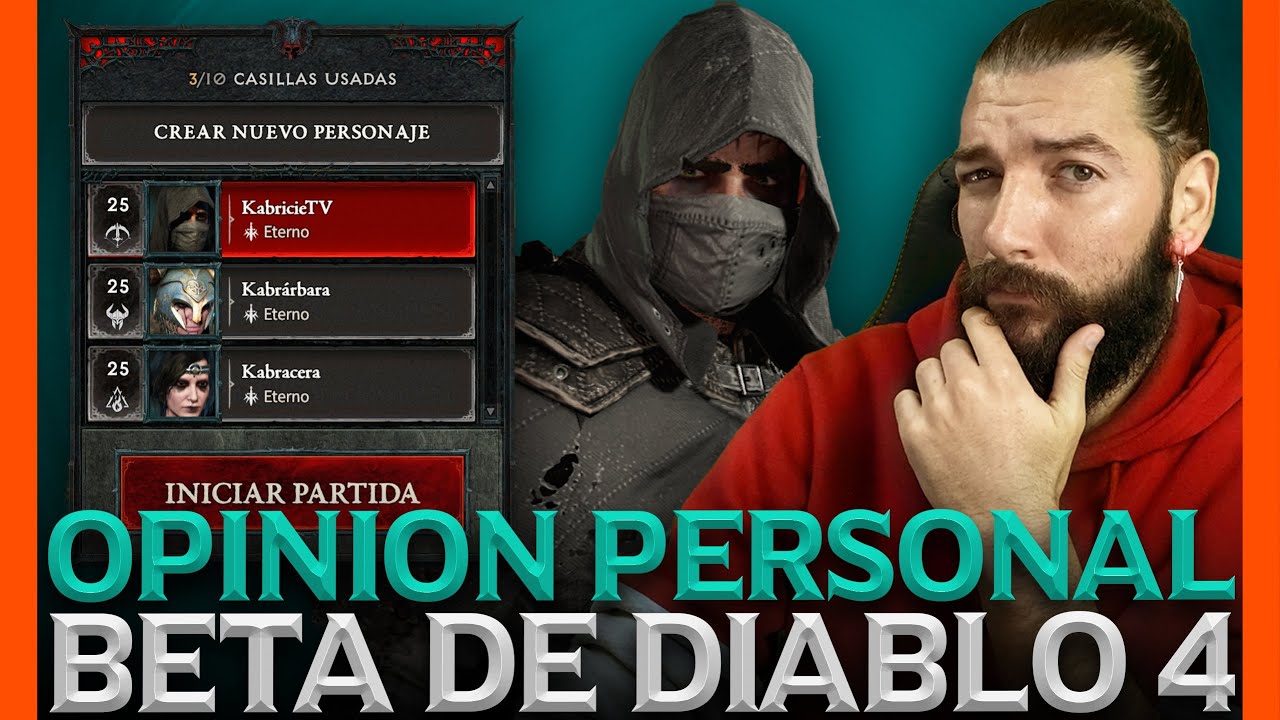 MI OPINIÓN sobre la BETA EARLY ACCESS de DIABLO IV después de 70 HORAS JUGADAS.
