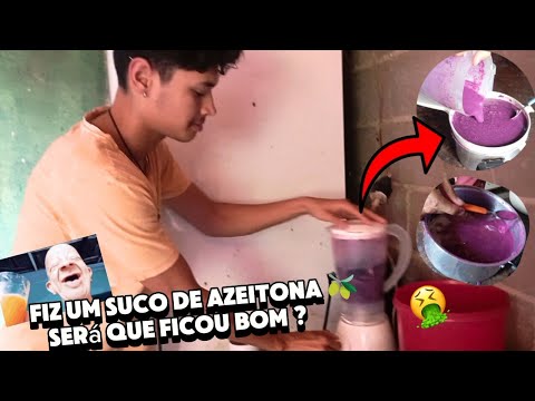 FIZ UM SUCO DESSA FRUTA, E OLHA 👀NO QUE DEU.