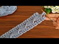 Wow!. 😇Amazing!. sell as many as you can weave. Crochet gorgeous hairband.Beginners.Tunisian crochet