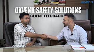 Client Testimonial | Ajay Dahia on Registering Oxvenk Safety Solution (OPC) with JustStart