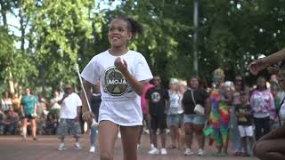 John R. Hayes High Steppin' Majorette & Drum Corps - Asheville's Junteenth Downtown After 5