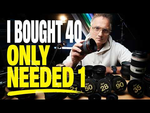 I Bought 40 Lenses I Only Needed One