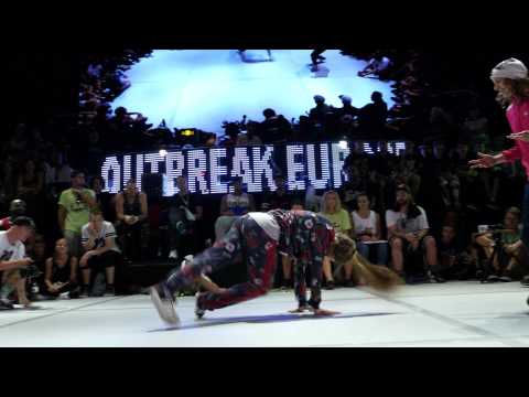 Outbreak Europe 2015 1vs1 Bgirl Top 8 | Melisa (Belarus) vs Alessandrina (Italy)