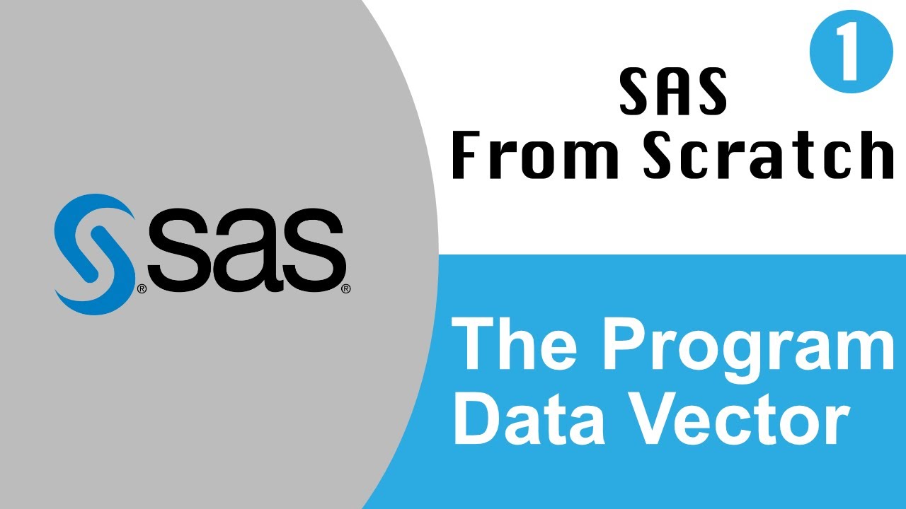 SAS From Scratch - Episode 1 - The one with the Program Data Vector (PDV)