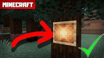 MINECRAFT | How to Make a Glow Item Frame! 1.17