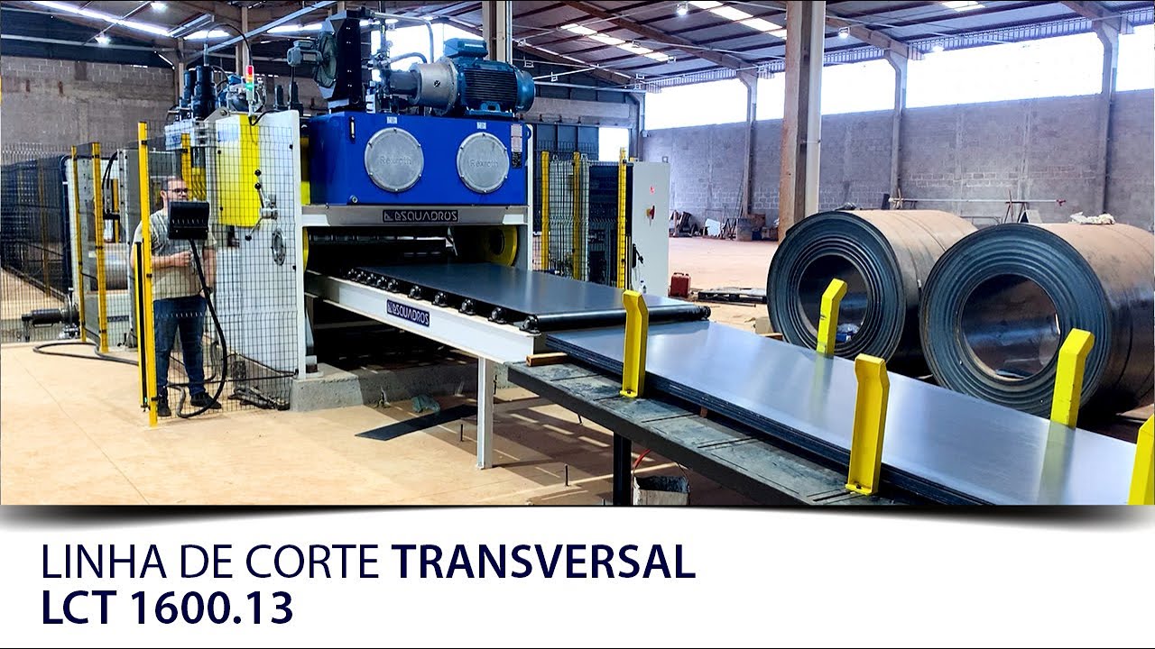 Linhas de Corte Transversal - LCT 1600.13 Esquadros