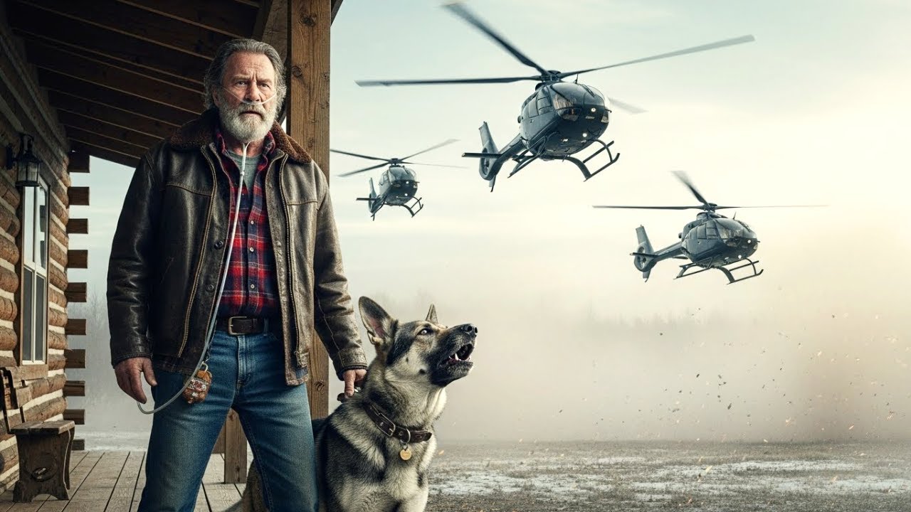 Veteran Lived Alone With His Dog on a Snowy Peak — Then One Day, 3 Mystery Helicopters Closed In