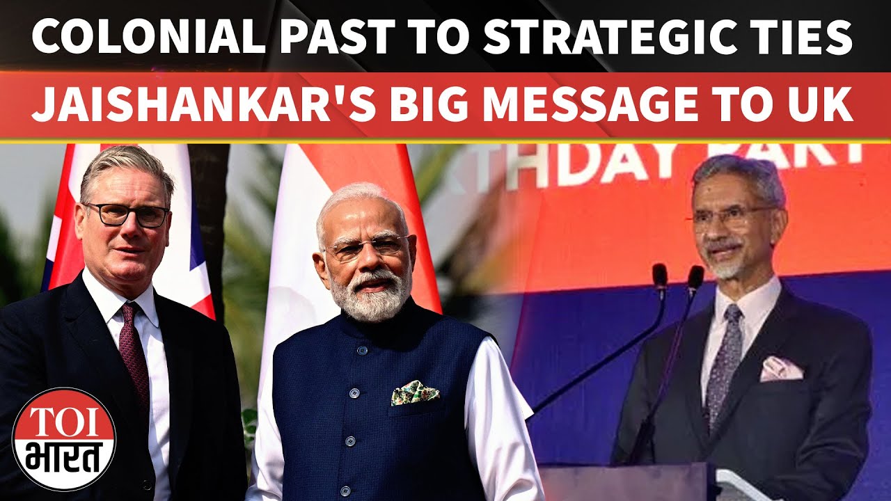 Jaishankar Hails 'Dynamic, Forward-Looking' India-UK Partnership as Modi-Starmer Diplomacy Deepens