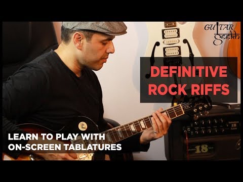 rock-riffs-guitar-lesson-(part-1)-|-iron-man-|-guitar-seekh-|-guitar-lesson-for-beginners
