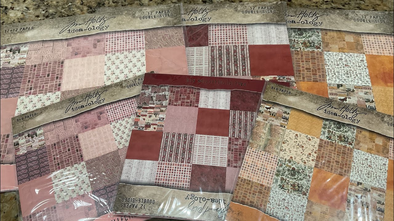 📦 Выпуск новой коллекции бумаги Tim Holtz 📦