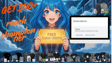 Wow Now Claim Free Cloud credits & Reach Champion Tier Like A Pro | Free Swags & Google Goodies