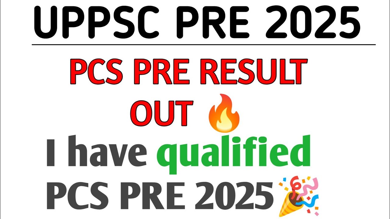 I have qualified PCS PRE 2025 🎉