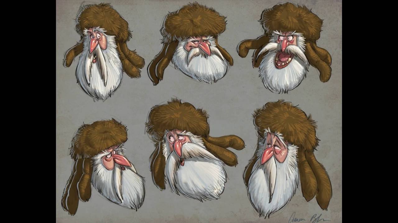 Aaron Blaise Character Design Course Expressions by Gman20999 on DeviantArt