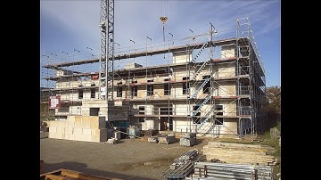 Timelapse rising of our new headquarters