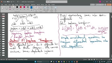 2025/2026 Autumn- Control Theory - Les 2-1 - Modelling in The Frequency Domain