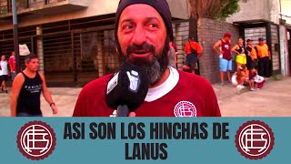 Así son los HINCHAS de LANUS | El Termómetro del Hincha