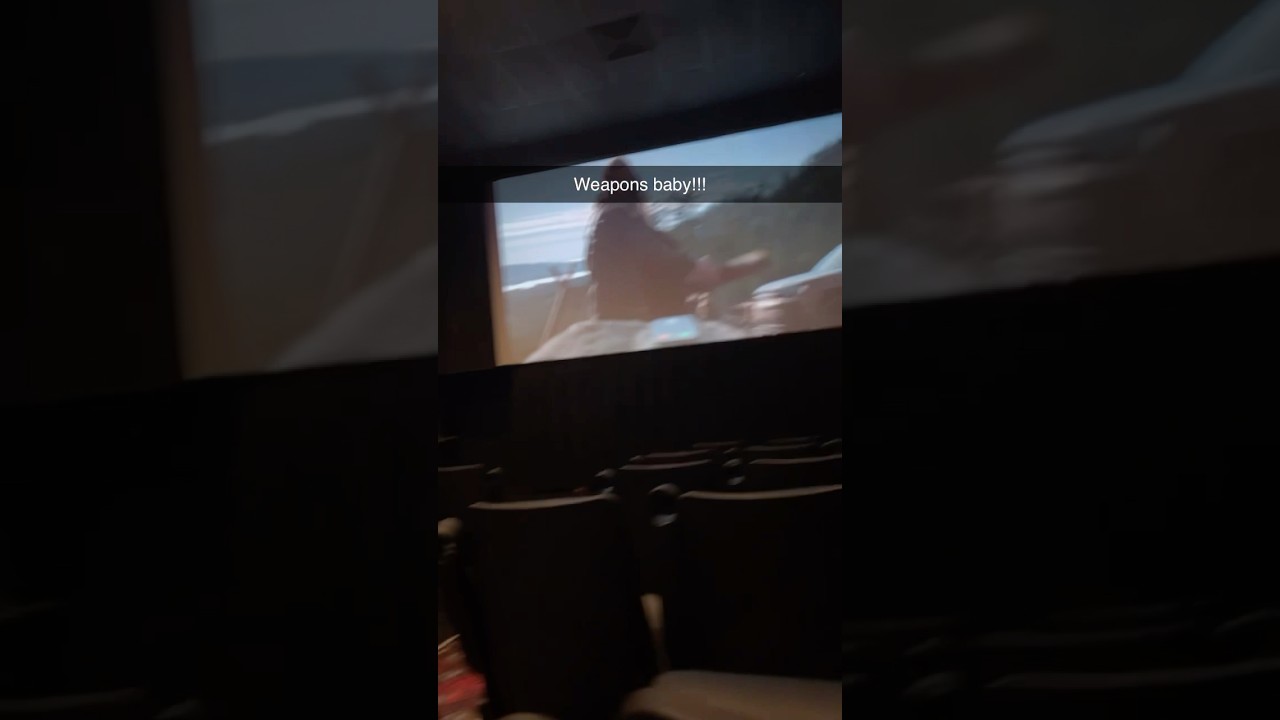WEAPONS (2025) - EMPTY THEATER ?!?