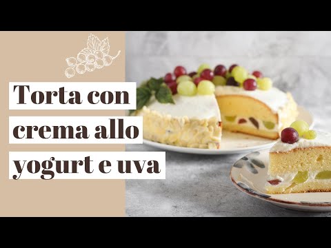 Video: Torta Allo Yogurt Con Nettarine E Uva