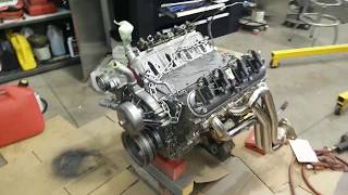 Hummer 6.0l update. Motor swap! Plus broken handle