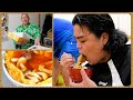 【相撲飯】九州場所へ三田関の荷詰め・三田関の意外な一面 ／ 天津飯の上・チーズチヂミ・サツマイモスティック ／ 🍚『ちゃんこ番：桑江・恵雅・厚雅』