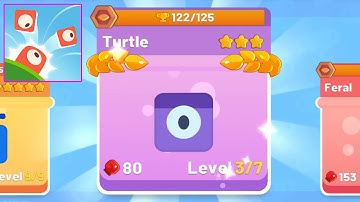 TURTLE EVO | EVO POP Gameplay Walkthrough (Android, ios) No Commentary | Zepto Lab 2020 Part 12