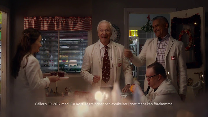 ICA reklamfilm 2017 v.50 - Stig fixar julstämning