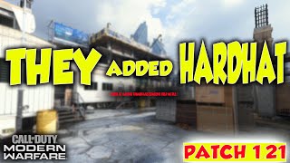 they added HARDHAT with PATCH 1.21