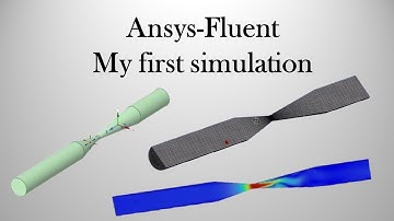 My first simulation in Ansys-FLuent | Basic tutorial