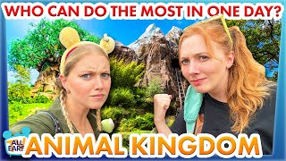 How To Do The MOST In Disney's Animal Kingdom in ONE DAY  19 Attractions!