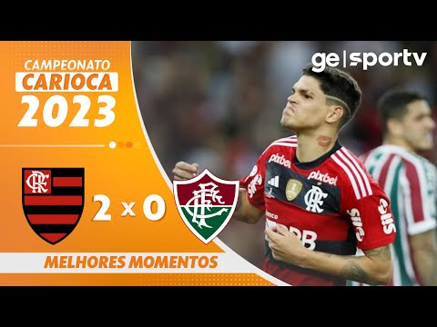 FLAMENGO 1 X 2 FLUMINENSE, MELHORES MOMENTOS, 11ª RODADA DO CARIOCA 2023