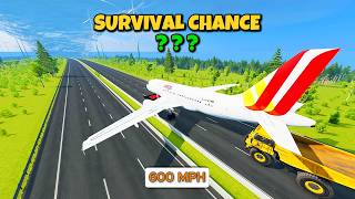 Cars Vs Nuke Bombvs Tornado600 Mph Acceleration Which Vehicle Survives? - Beamng Drive