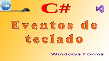 C#, dominando os eventos de teclado. Windows Forms Visual Studio 2019